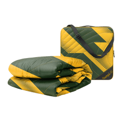 Gametime Puffy Blanket - Green / Yellow