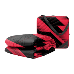 Gametime Puffy Blanket - Red / Black