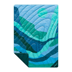 Original Puffy Blanket - Valley Seascape