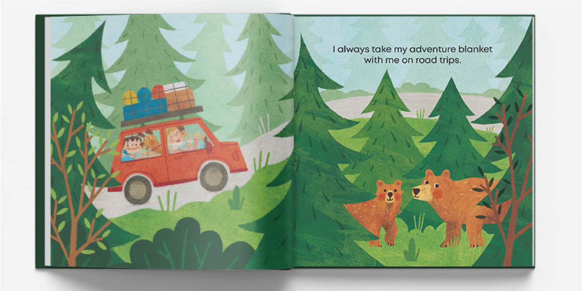 My First Adventure Blanket Book