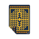 Merino Softwool Throw Blanket - Quilted Amber