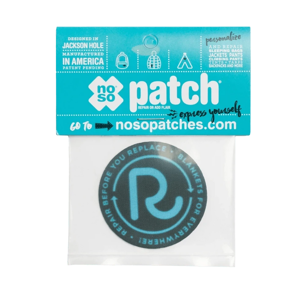 Noso NOSO Repair Patch - Rumpl Blue Logo Noso Repair Patch - Blue Circle Noso Patch