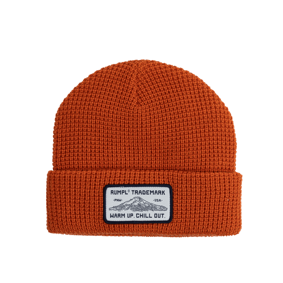 Waffle Beanie - Trademark/Burnt Orange