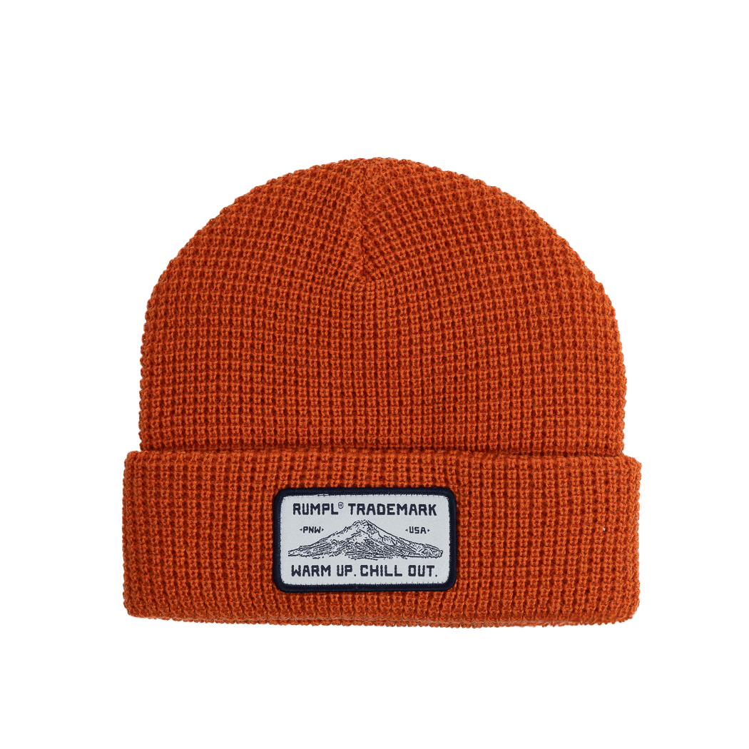 Waffle Beanie - Trademark/Burnt Orange