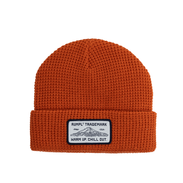 Waffle Beanie - Trademark/Burnt Orange