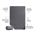 Après Fleece Blanket - Charcoal Grey
