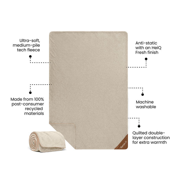 Après Fleece Blanket - Natural Cream