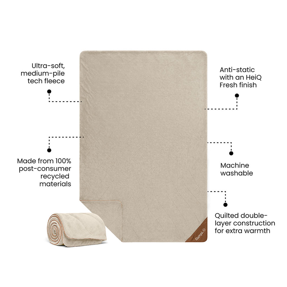 Après Fleece Blanket - Natural Cream