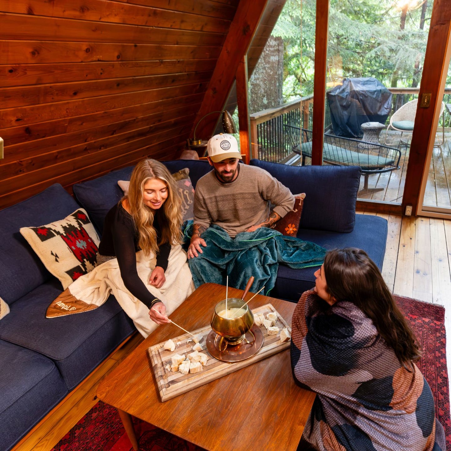 Après Fleece Blanket - Puzzled Black