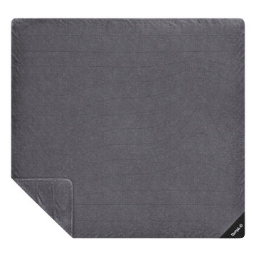 Après Fleece 2 Person Blanket - Charcoal Grey