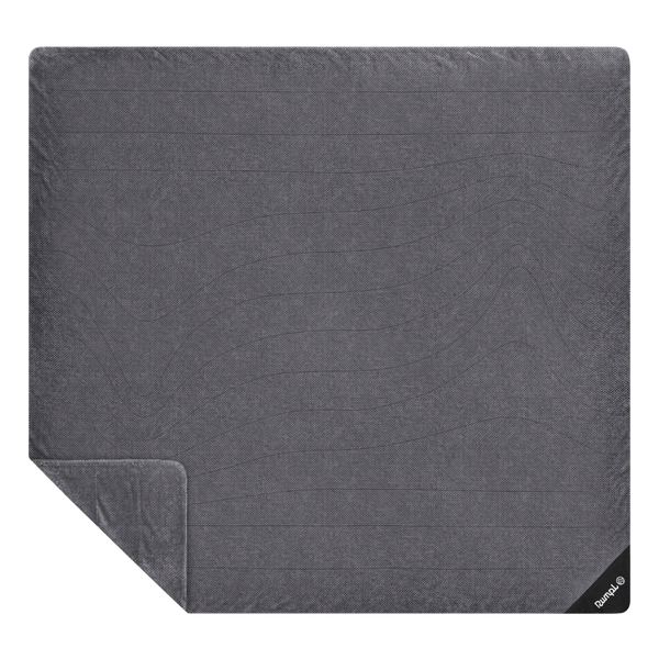 Après Fleece 2 Person Blanket - Charcoal Grey