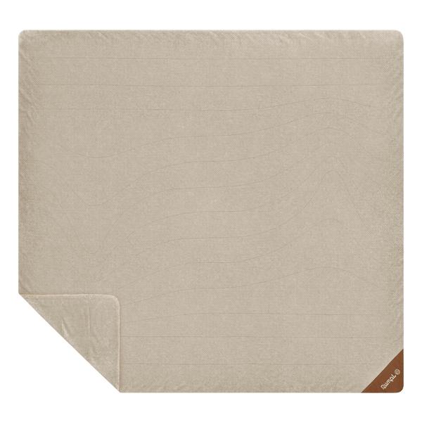 Après Fleece 2 Person Blanket - Natural Cream