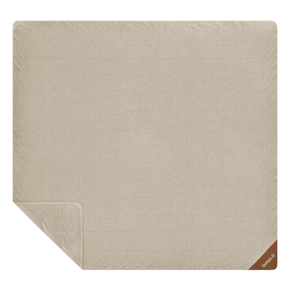 Après Fleece 2 Person Blanket - Natural Cream