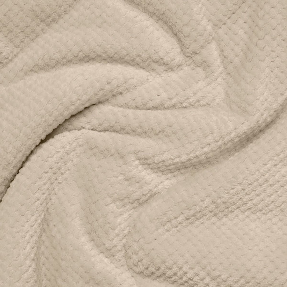 Après Fleece Throw Blanket - Natural Cream