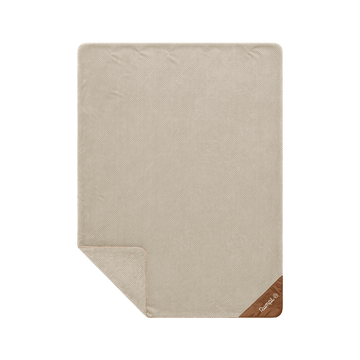Après Fleece Throw Blanket - Natural Cream