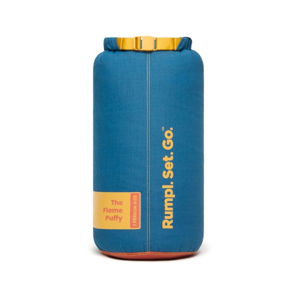 Flame Puffy Blanket - Deep Ember