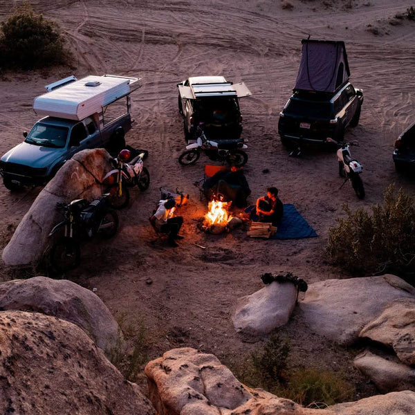 Flame Puffy Blanket - Deep Ember