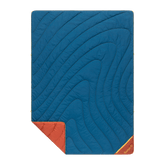 Flame Puffy Blanket - Deep Ember