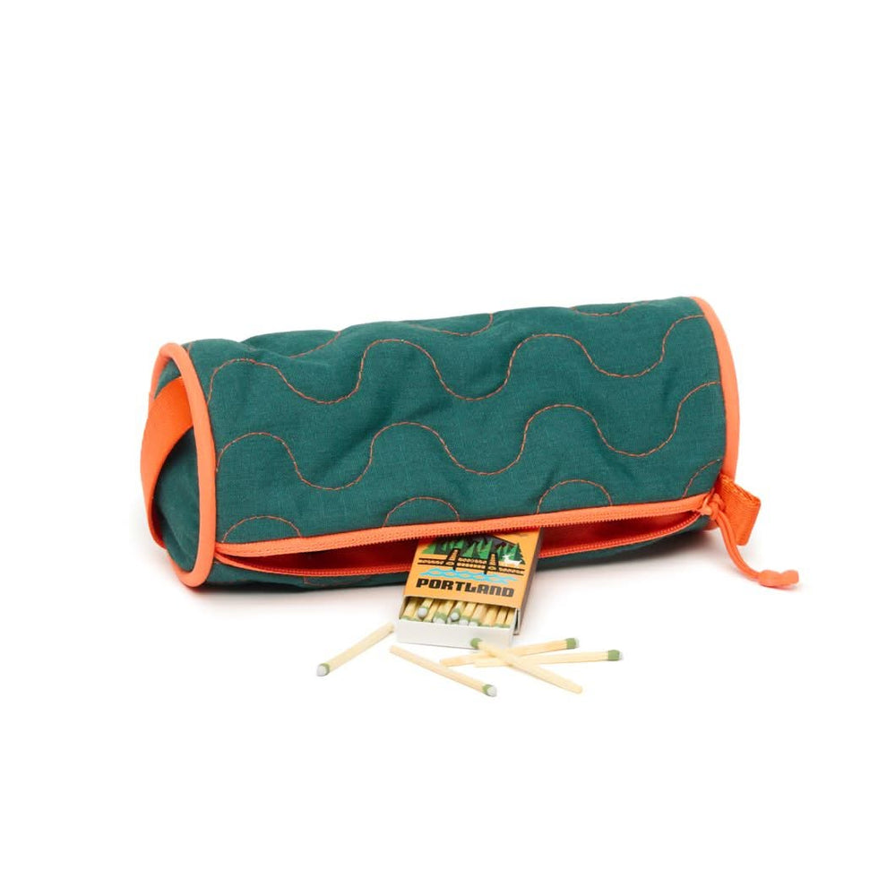 Flame Stash Pouch - Hot Moss