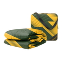 Gametime Puffy Blanket - Green / Yellow