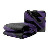 Gametime Puffy Blanket - Purple / Black