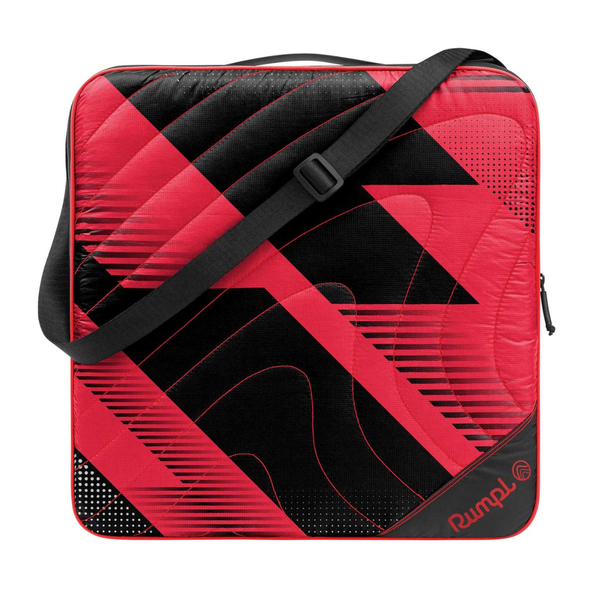 Gametime Puffy Blanket - Red / Black