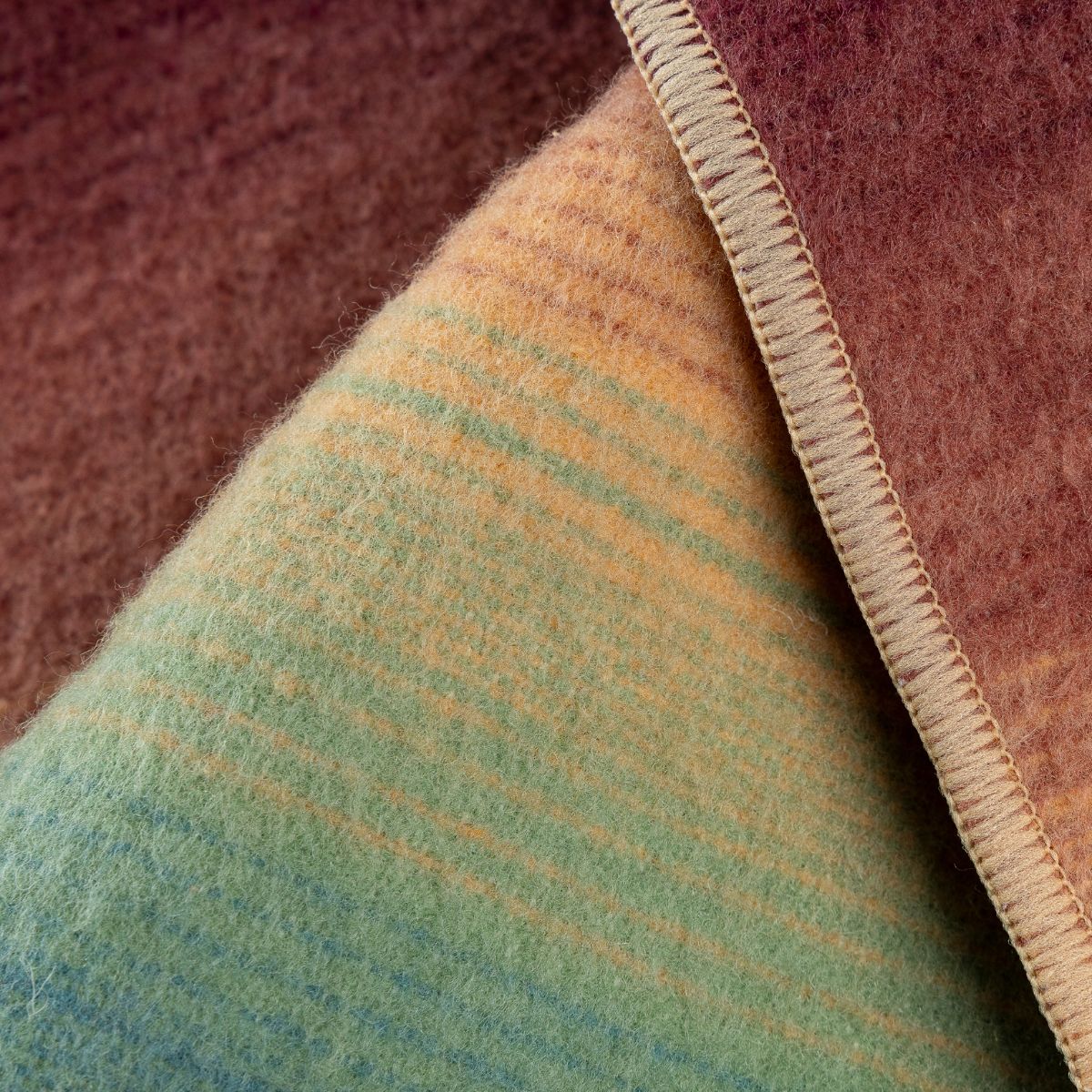 Merino Softwool Blanket - Playa Fade