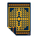 Merino Softwool Blanket - Quilted Amber