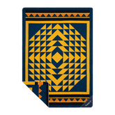 Merino Softwool Blanket - Quilted Amber