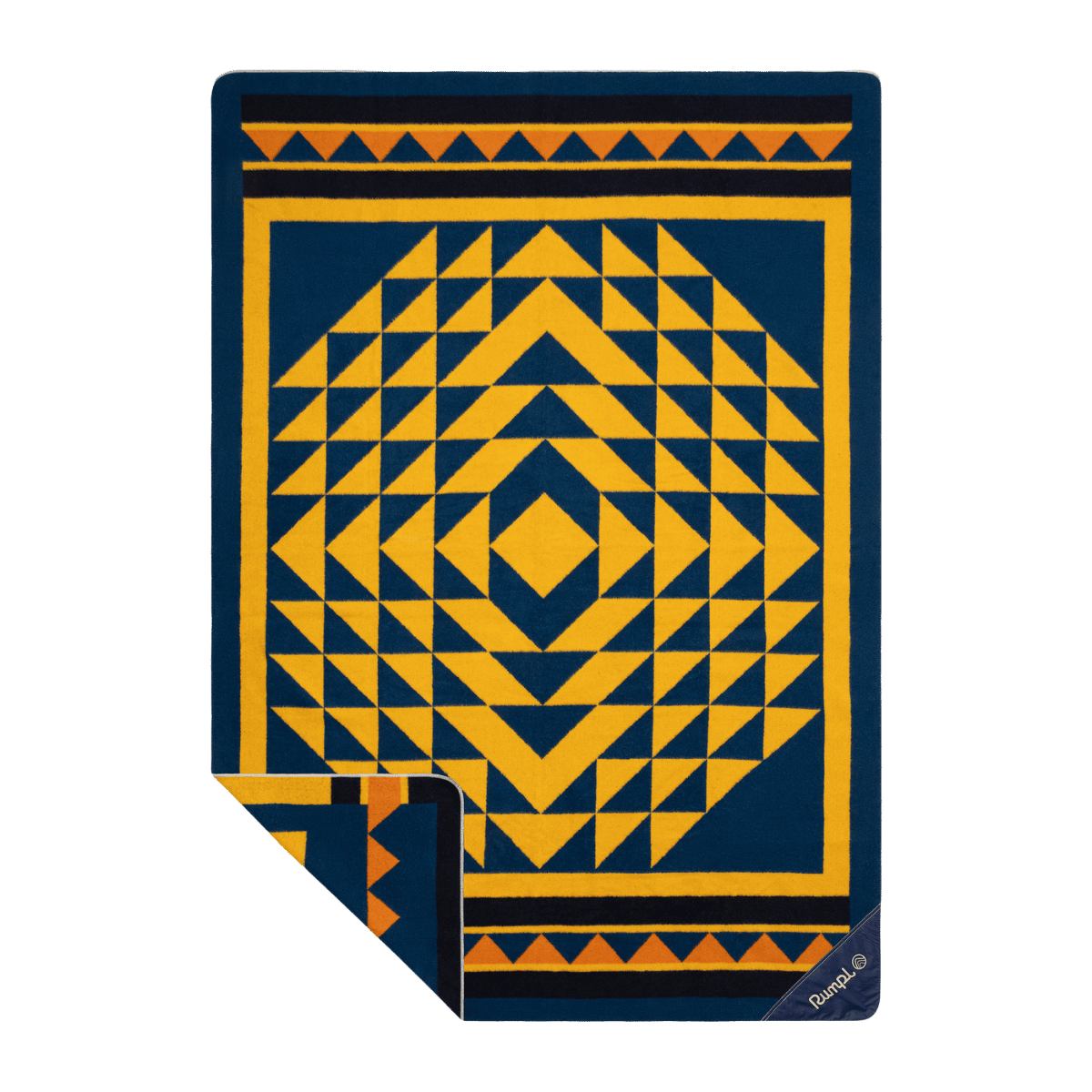 Merino Softwool Blanket - Quilted Amber
