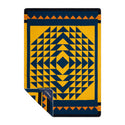 Merino Softwool Blanket - Quilted Amber