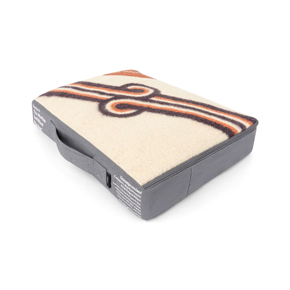 Merino Softwool Throw Blanket - Natural Cream Twist