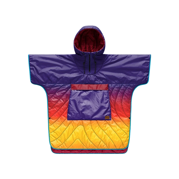 Original Puffy Poncho - Pyro Fade