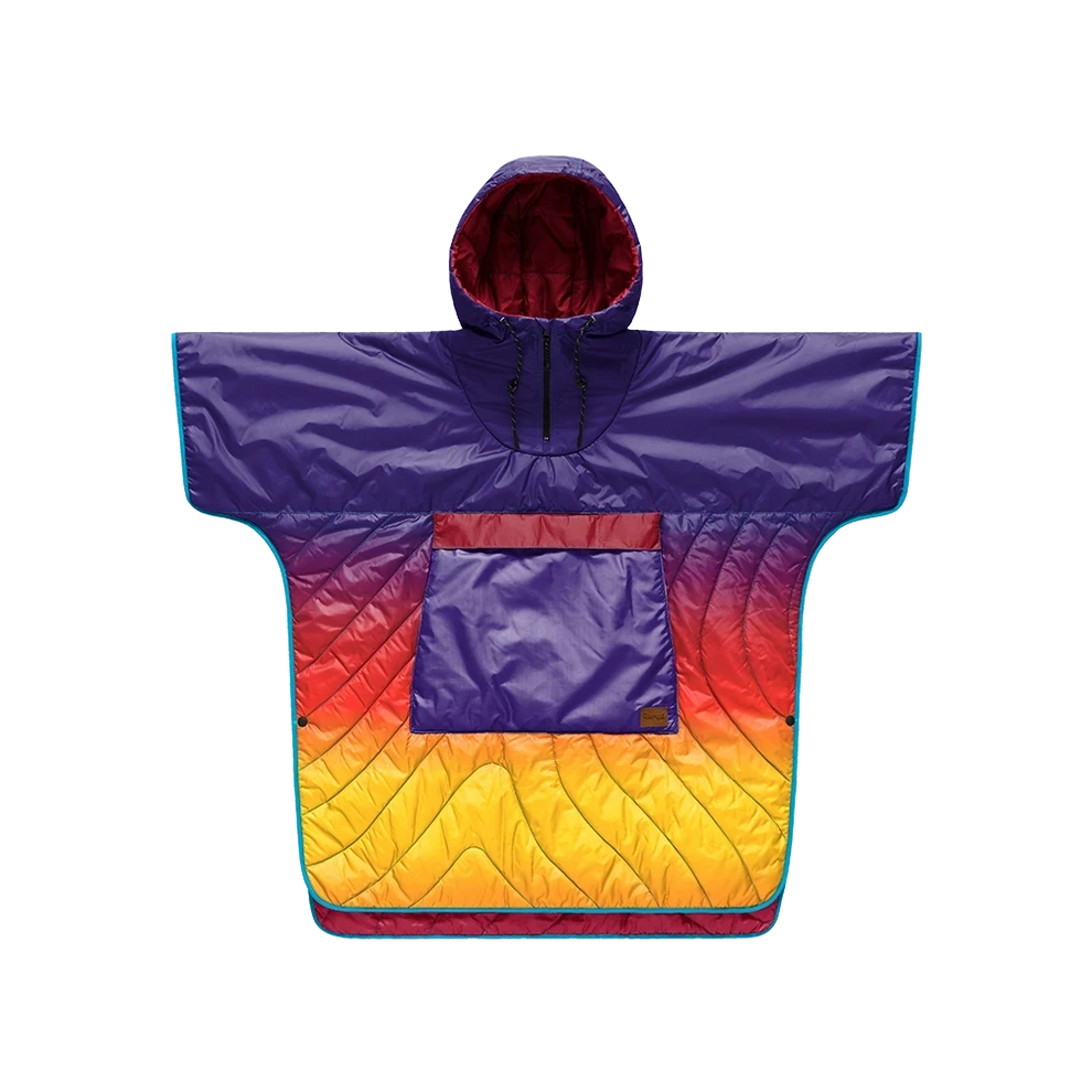 Original Puffy Poncho - Pyro Fade