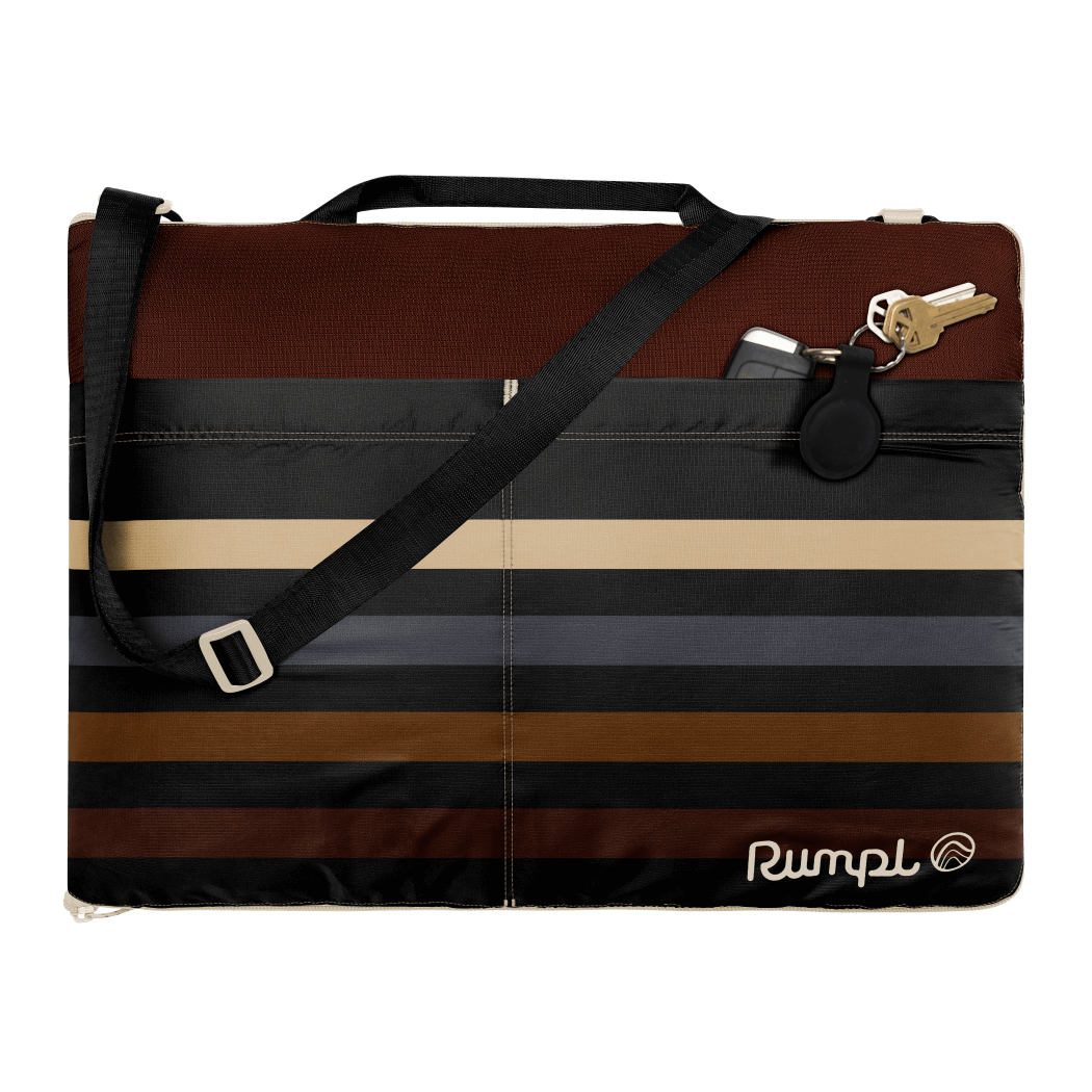 Stash Mat - Mocha Mini Stripes