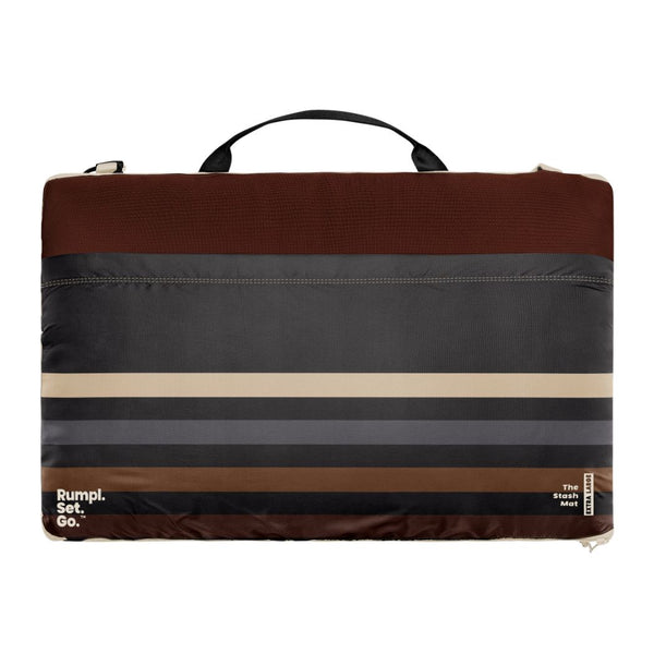 Stash Mat XL - Mocha Mini Stripes