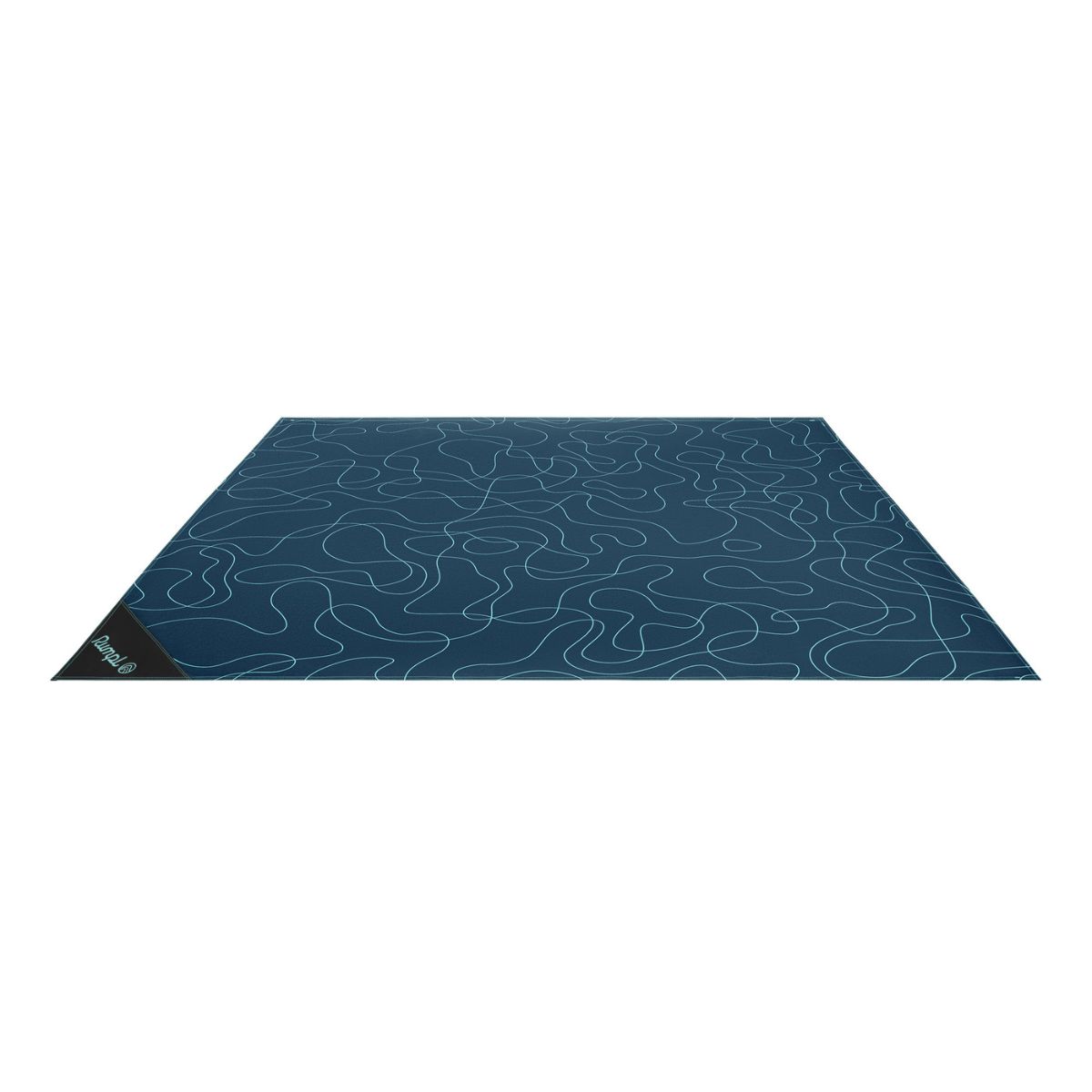 Pack Mat - Puzzled Blue