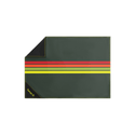 Pack Mat Micro - Green Retro Stripes