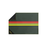 Pack Mat Micro - Green Retro Stripes