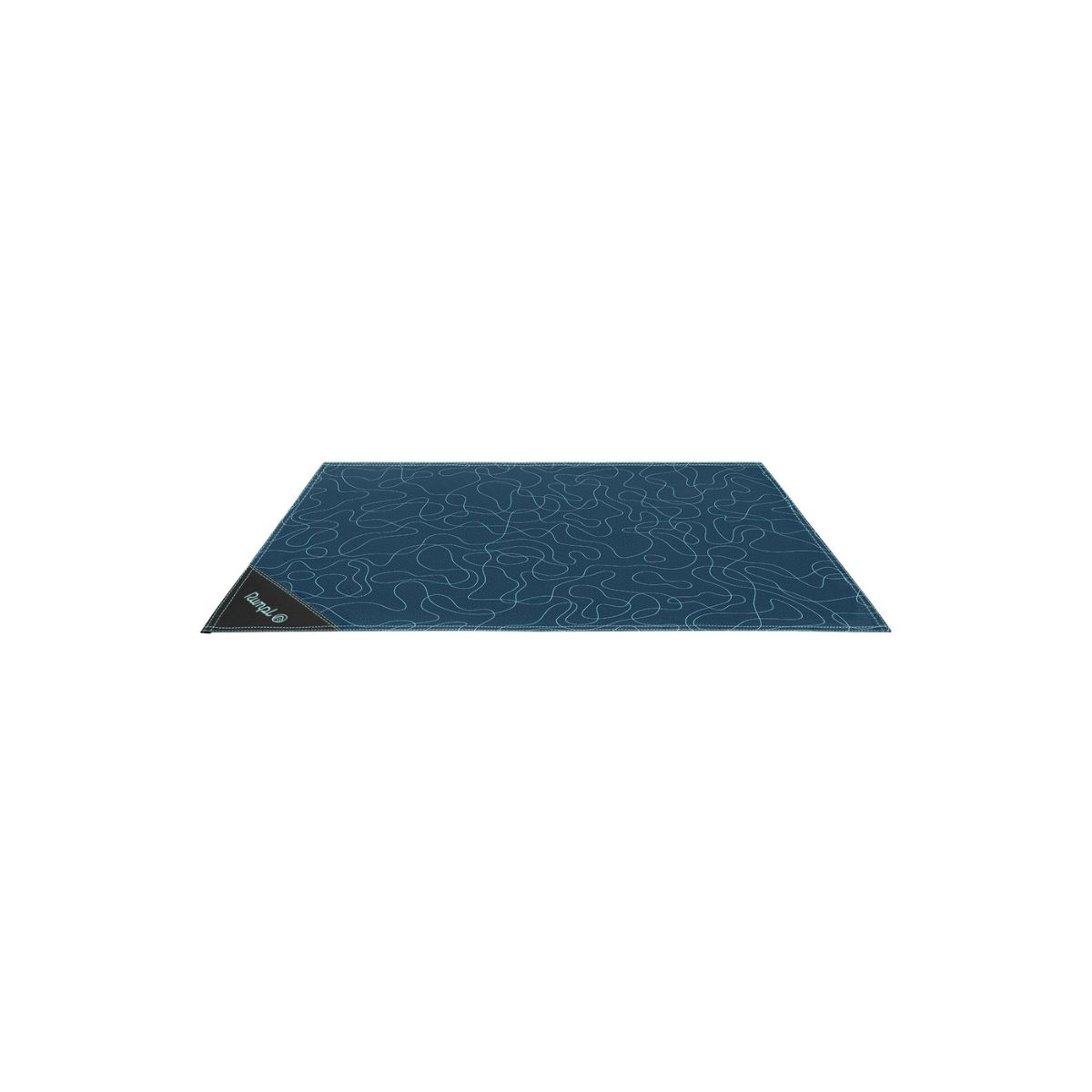 Pack Mat Micro - Puzzled Blue