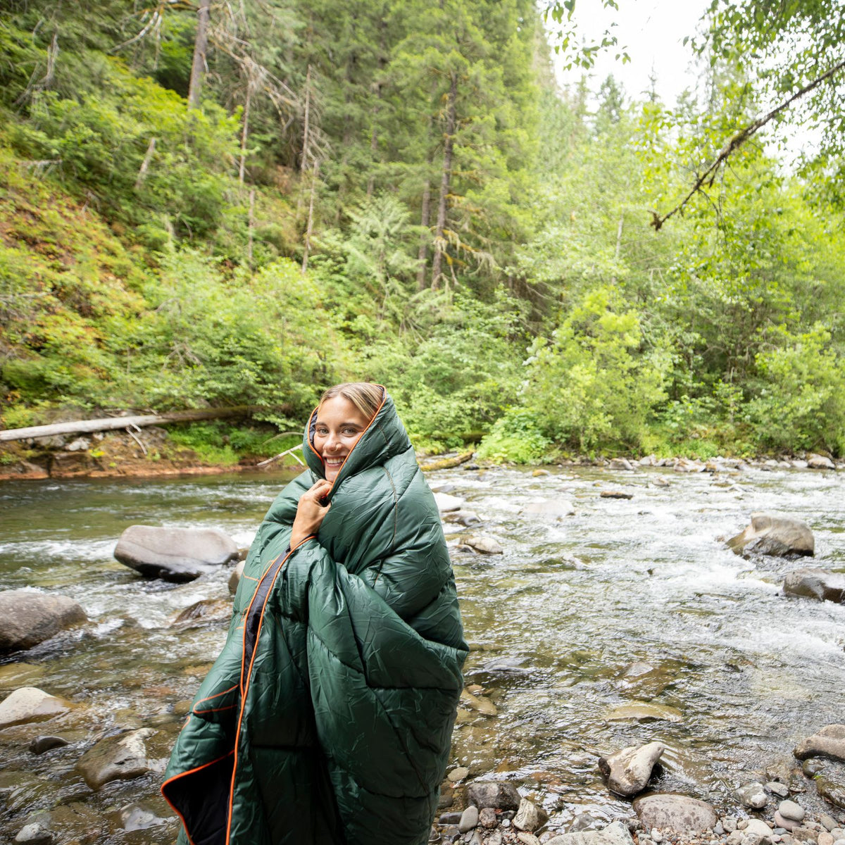 Backcountry Puffy Blanket - Mountain Green Peak