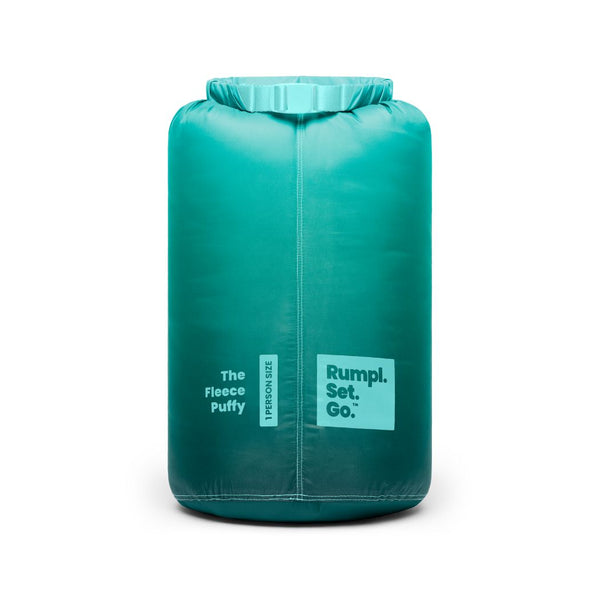 Fleece Puffy Blanket - Jade Fade