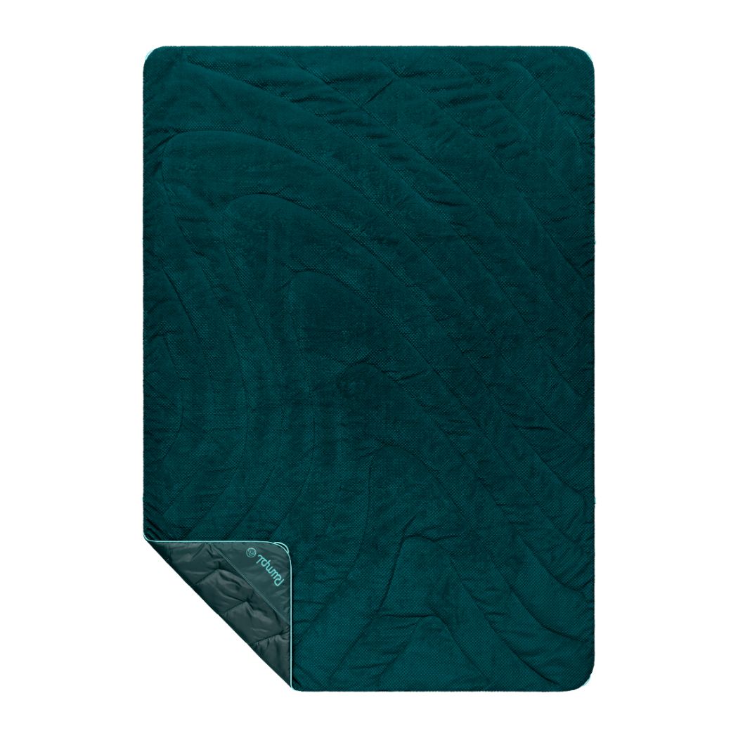 Fleece Puffy Blanket - Jade Fade