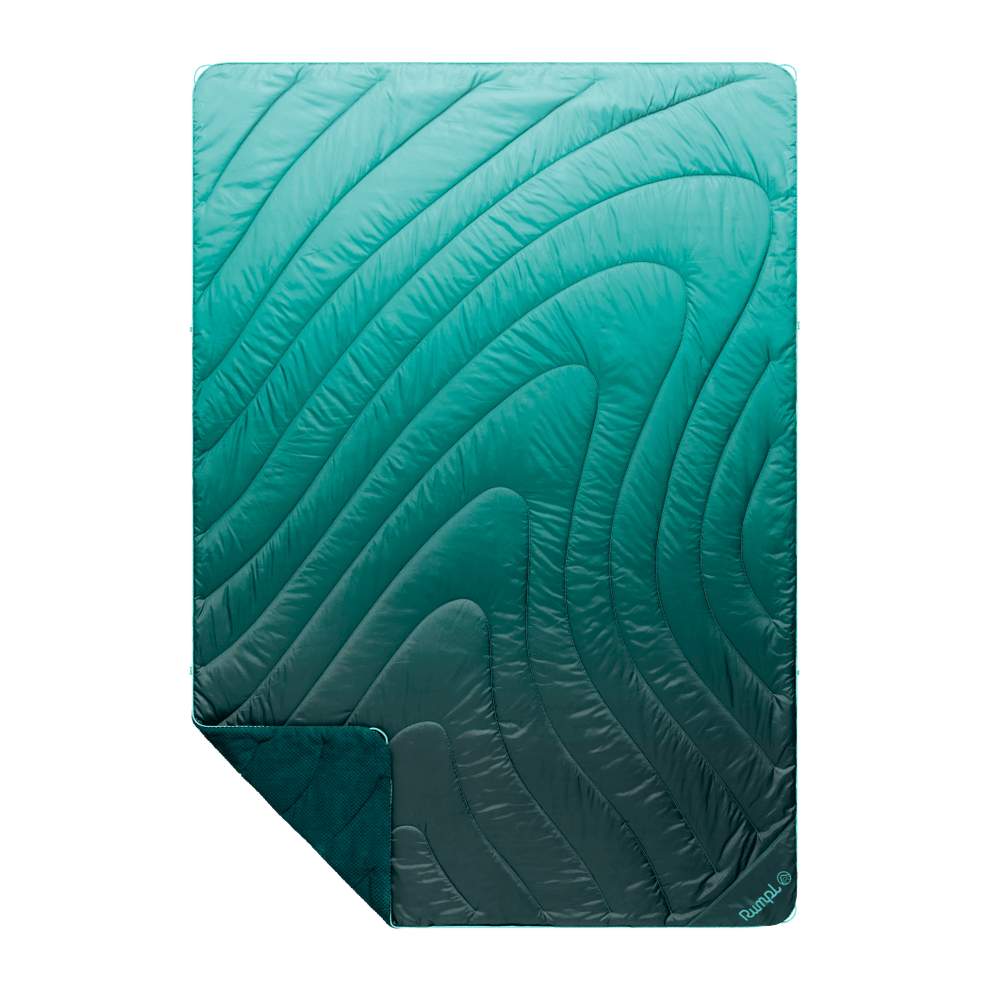 Fleece Puffy Blanket - Jade Fade