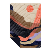 Fleece Puffy Blanket - Valley Dawn