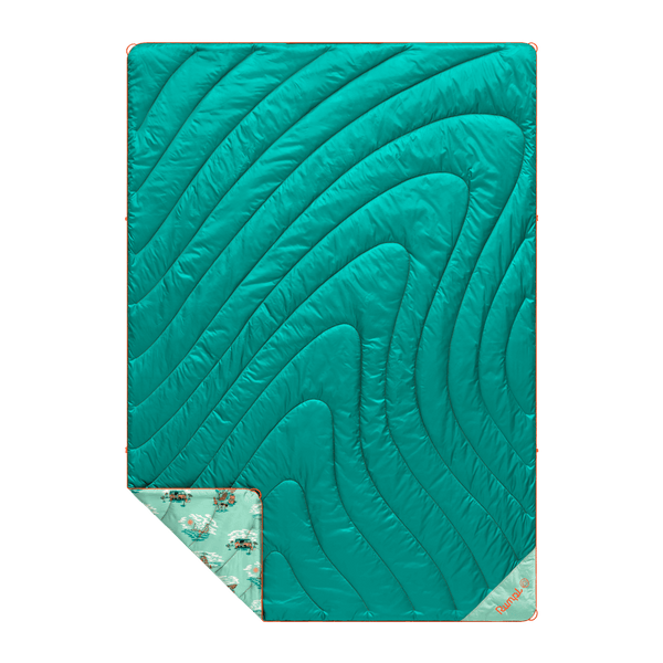 Original Puffy Blanket - Aqua Outer Banks
