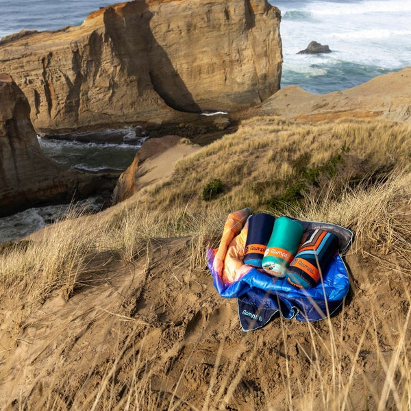 Original Puffy Blanket - Aqua Outer Banks