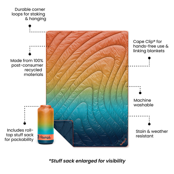 Original Puffy Blanket - Baja Fade