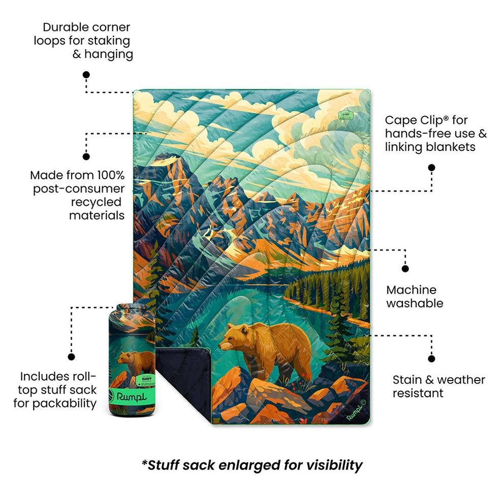 Original Puffy Blanket - Banff