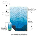 Original Puffy Blanket - Blue Ridge Fade